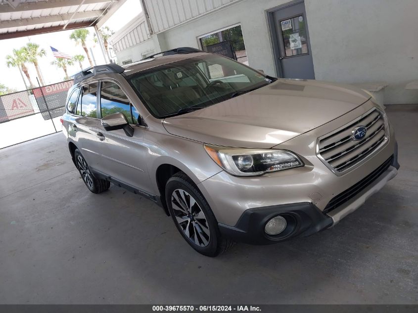 2015 Subaru Outback 2.5I Limited VIN: 4S4BSANCXF3300319 Lot: 39675570