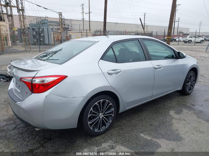 2016 Toyota Corolla L/Le/Le Pls/Prm/S/S Pls VIN: 5YFBURHE2GP451643 Lot: 39675576