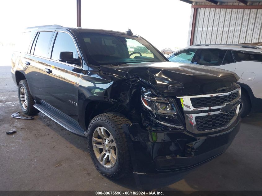 2016 Chevrolet Tahoe Lt VIN: 1GNSCBKCXGR253990 Lot: 39675590