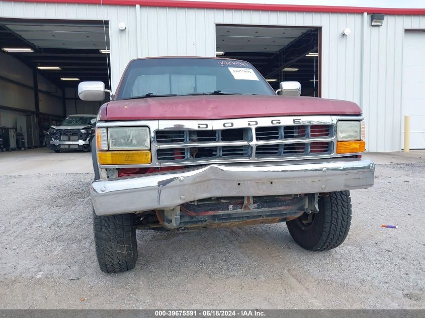 1993 Dodge Dakota VIN: 1B7GG26X0PS137819 Lot: 39675591