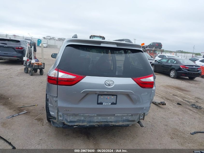 2017 Toyota Sienna Le 8 Passenger VIN: 5TDKZ3DC3HS773347 Lot: 39675600