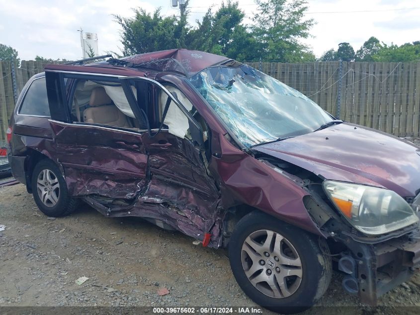 2007 Honda Odyssey Ex VIN: 5FNRL38407B408890 Lot: 39675602