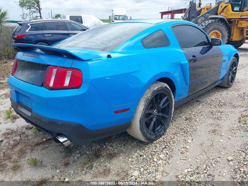 2012 Ford Mustang Gt Premium VIN: 1ZVBP8CFXC5253821 Lot: 39675603