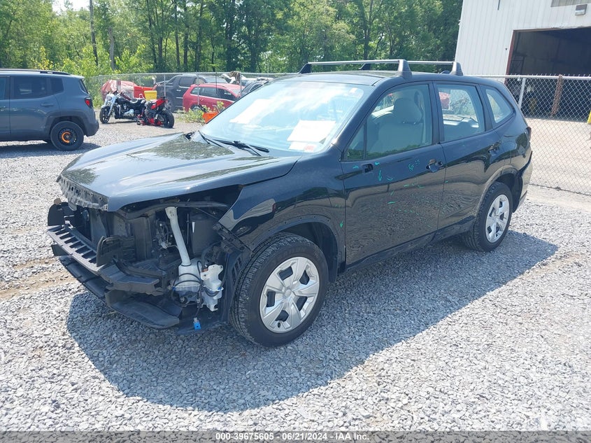 2021 Subaru Forester VIN: JF2SKAAC2MH486045 Lot: 39675605