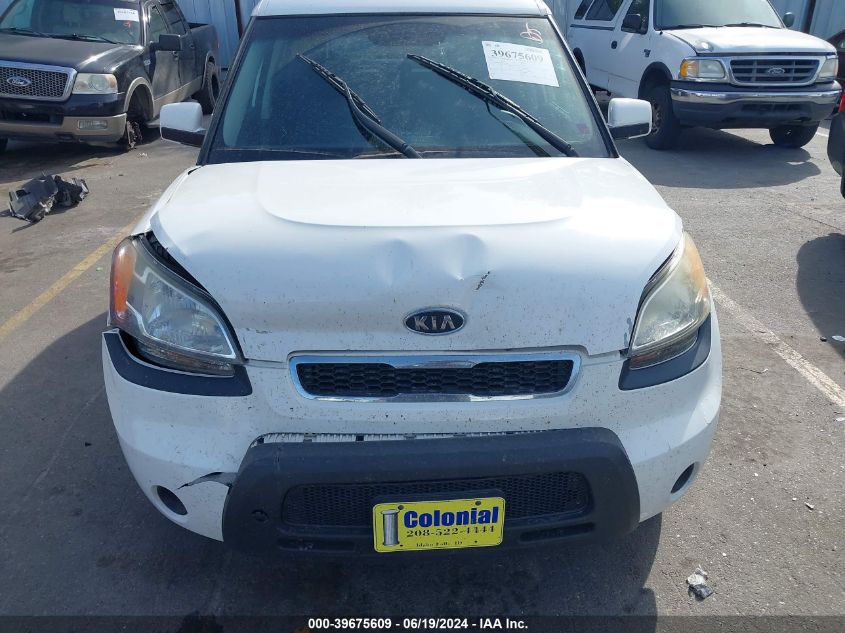 2010 Kia Soul + VIN: KNDJT2A20A7162680 Lot: 39675609