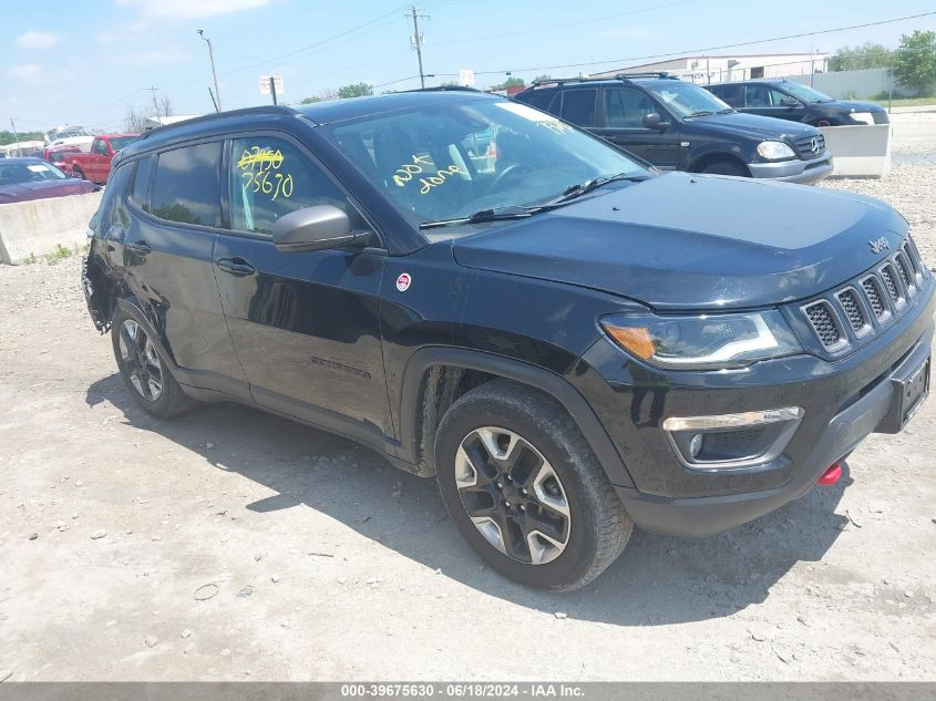 2018 Jeep Compass Trailhawk 4X4 VIN: 3C4NJDDB4JT366926 Lot: 39675630