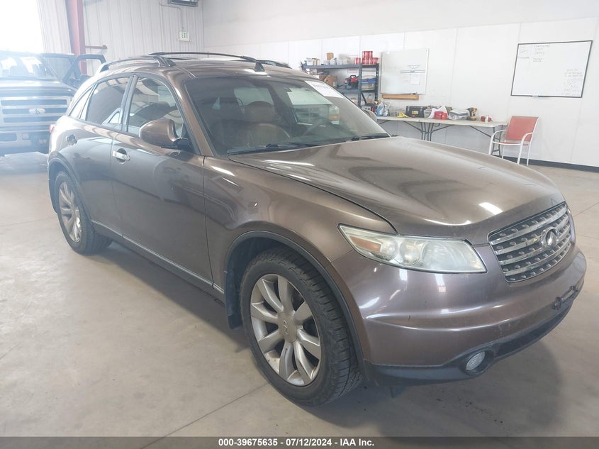 2003 Infiniti Fx35 VIN: JNRAS08W03X204350 Lot: 39675635