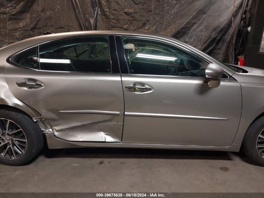 2016 Lexus Es 350 VIN: 58ABK1GG5GU029626 Lot: 39675638