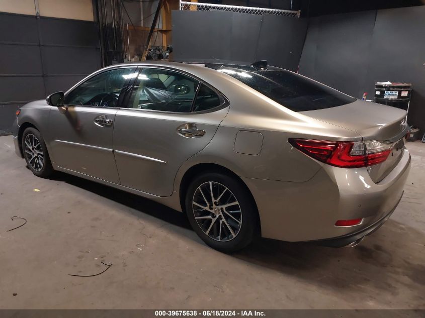 2016 Lexus Es 350 VIN: 58ABK1GG5GU029626 Lot: 39675638