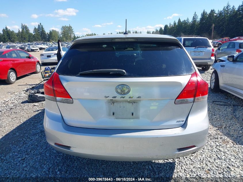 2010 Toyota Venza VIN: 4T3BA3BB1AU009809 Lot: 39675643