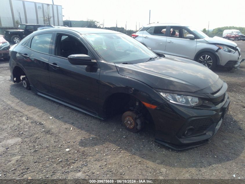 2019 Honda Civic Sport VIN: SHHFK7H47KU422788 Lot: 39675659