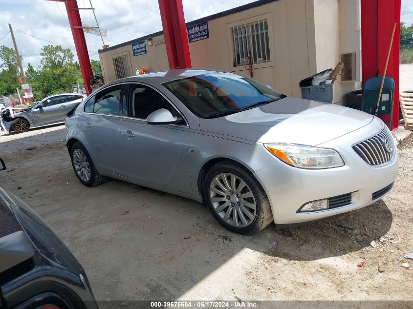 2011 Buick Regal Cxl Turbo Oshawa VIN: 2G4GV5EV2B9187263 Lot: 39675684