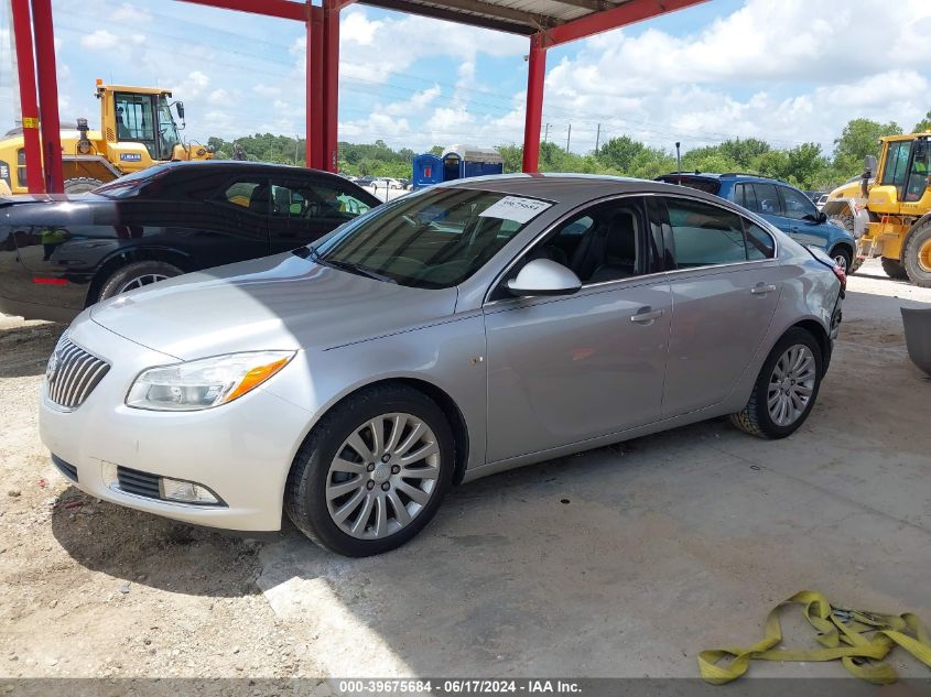 2011 Buick Regal Cxl Turbo Oshawa VIN: 2G4GV5EV2B9187263 Lot: 39675684