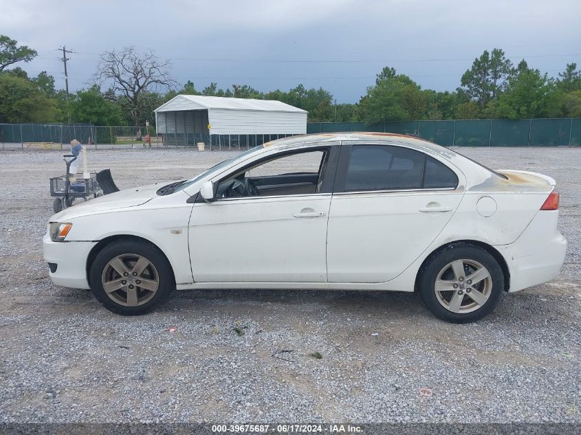 2008 Mitsubishi Lancer De/Es VIN: JA3AU26U58U035859 Lot: 39675687