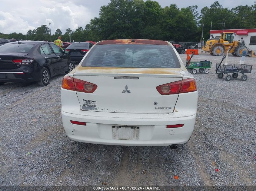 2008 Mitsubishi Lancer De/Es VIN: JA3AU26U58U035859 Lot: 39675687