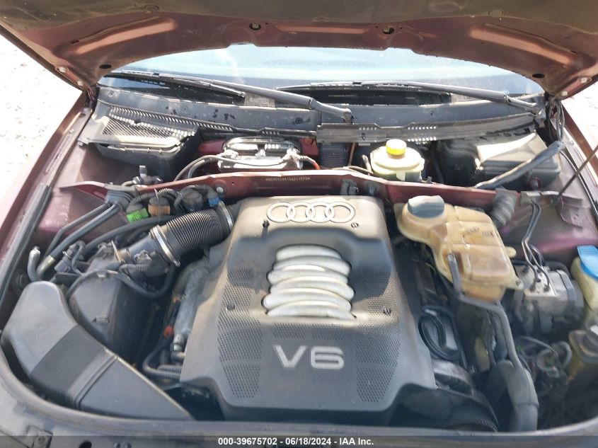 1999 Audi A4 2.8 VIN: WAUED28D1XA241578 Lot: 39675702