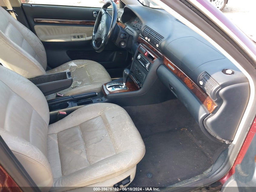 1999 Audi A4 2.8 VIN: WAUED28D1XA241578 Lot: 39675702