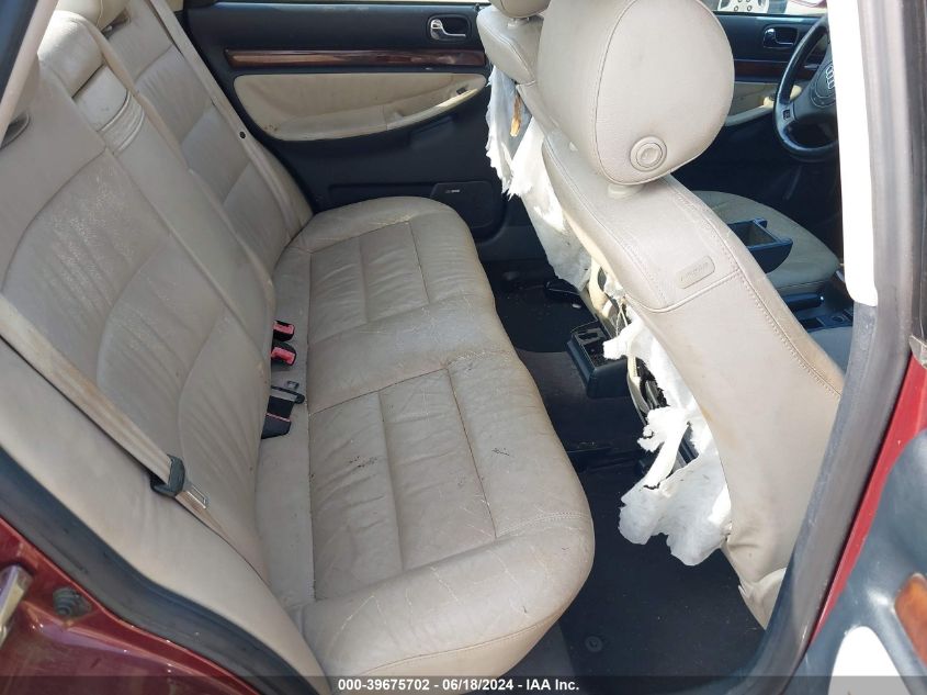 1999 Audi A4 2.8 VIN: WAUED28D1XA241578 Lot: 39675702