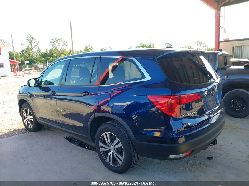 2017 HONDA PILOT EX - 5FNYF6H39HB068667