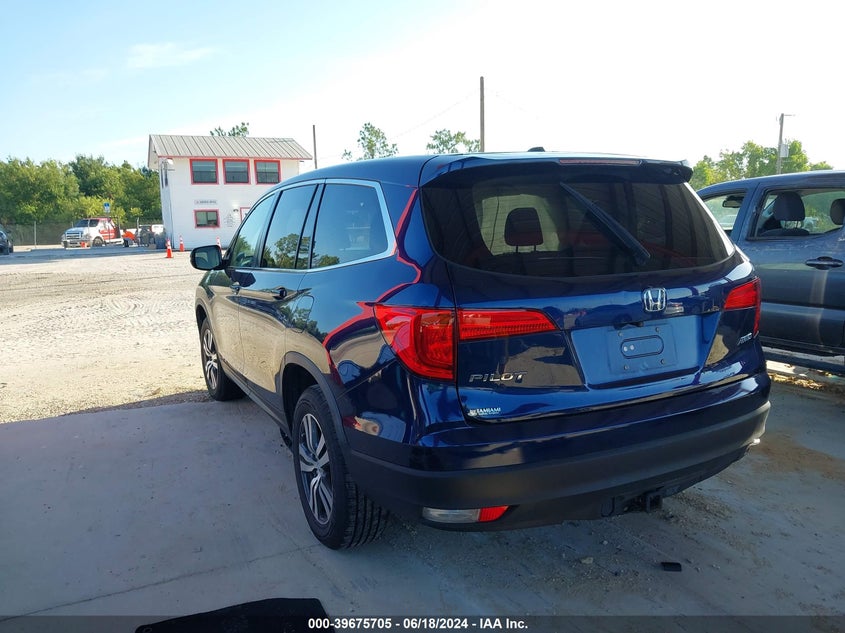 2017 HONDA PILOT EX - 5FNYF6H39HB068667