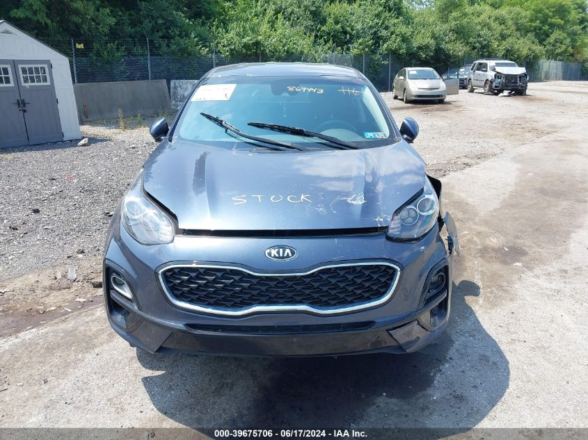 2021 Kia Sportage Lx VIN: KNDPMCAC1M7869443 Lot: 39675706