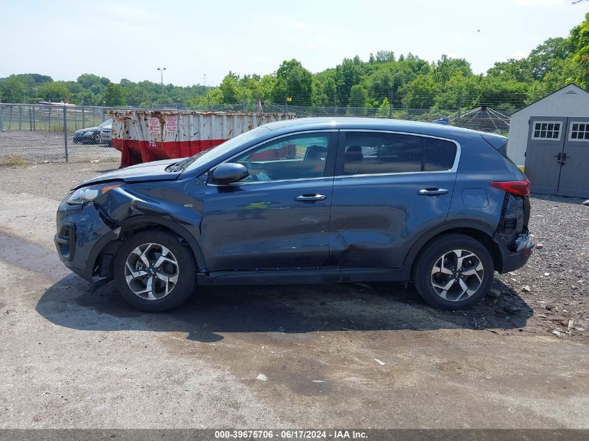 2021 Kia Sportage Lx VIN: KNDPMCAC1M7869443 Lot: 39675706