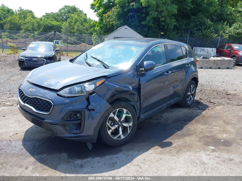 2021 Kia Sportage Lx VIN: KNDPMCAC1M7869443 Lot: 39675706