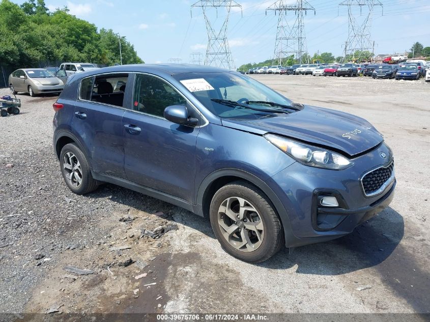 2021 Kia Sportage Lx VIN: KNDPMCAC1M7869443 Lot: 39675706