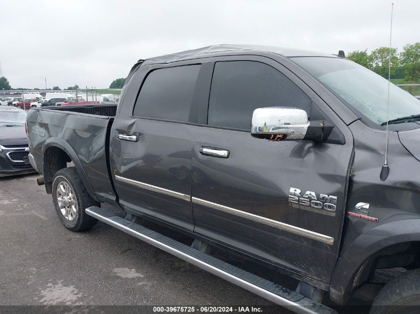 2018 Ram 2500 Laramie VIN: 3C6UR5FL0JG223231 Lot: 39675725