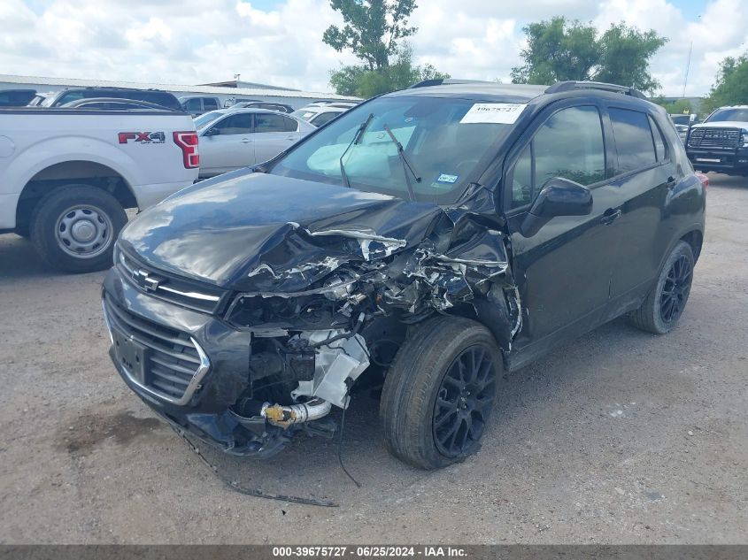 2022 Chevrolet Trax Awd Lt VIN: KL7CJPSM5NB539452 Lot: 39675727