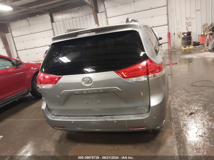 2011 Toyota Sienna Limited V6 VIN: 5TDYK3DC6BS001429 Lot: 39675728