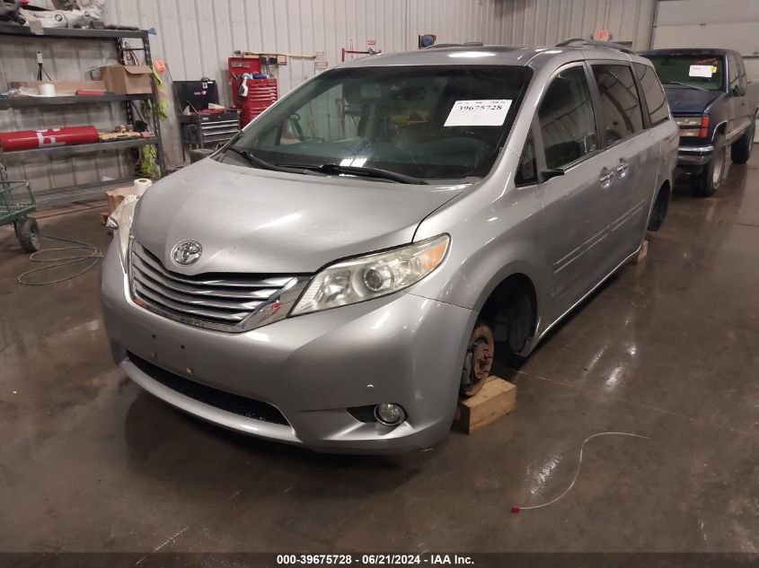 5TDYK3DC6BS001429 2011 Toyota Sienna Limited V6