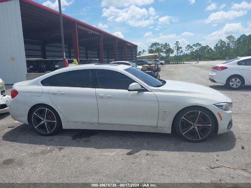 2019 BMW 430I Gran Coupe VIN: WBA4J1C55KBM12575 Lot: 39675738