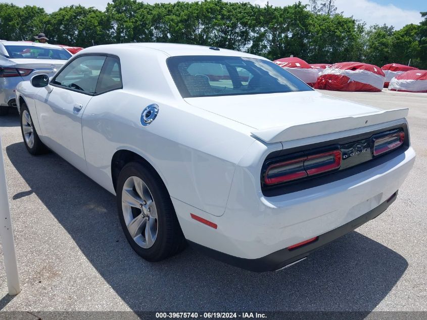 2022 Dodge Challenger Sxt VIN: 2C3CDZAG0NH242263 Lot: 39675740