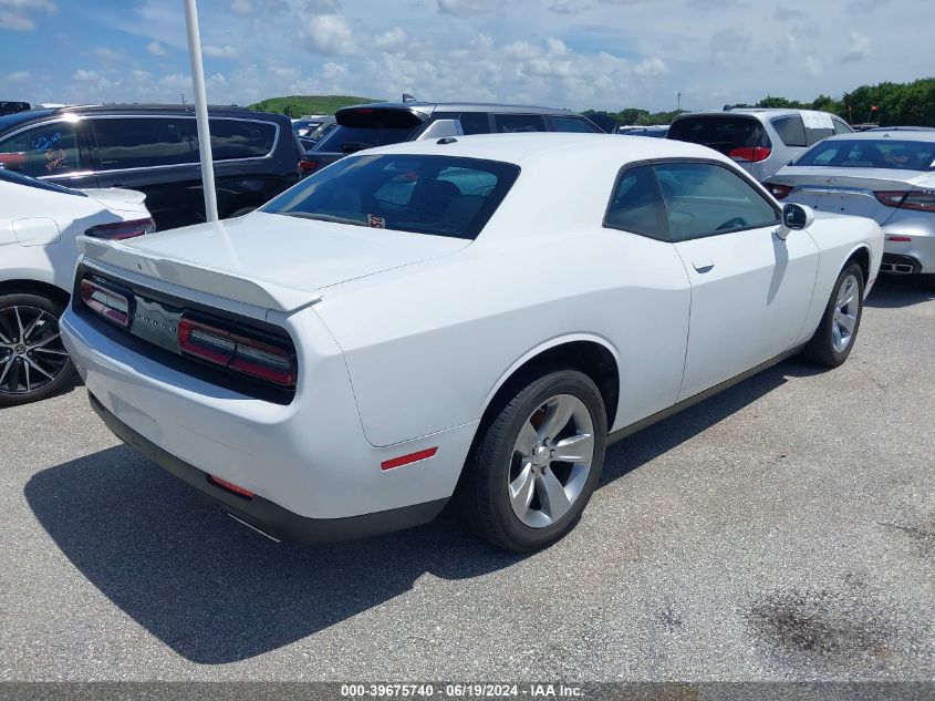 2022 Dodge Challenger Sxt VIN: 2C3CDZAG0NH242263 Lot: 39675740