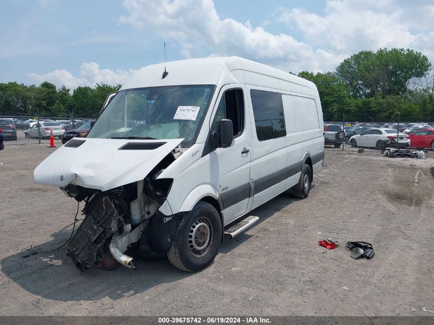 2014 Mercedes-Benz Sprinter 2500 High Roof VIN: WD3PE8DC2E5885406 Lot: 39675742