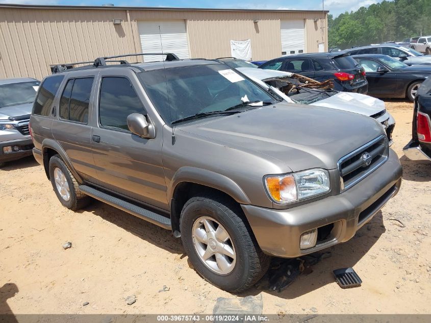 2001 Nissan Pathfinder Le/Se/Xe VIN: JN8DR09Y71W57921 Lot: 39675743