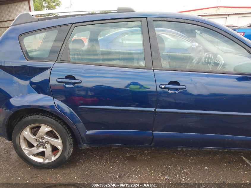 2005 Pontiac Vibe VIN: 5Y2SL63875Z412472 Lot: 39675746