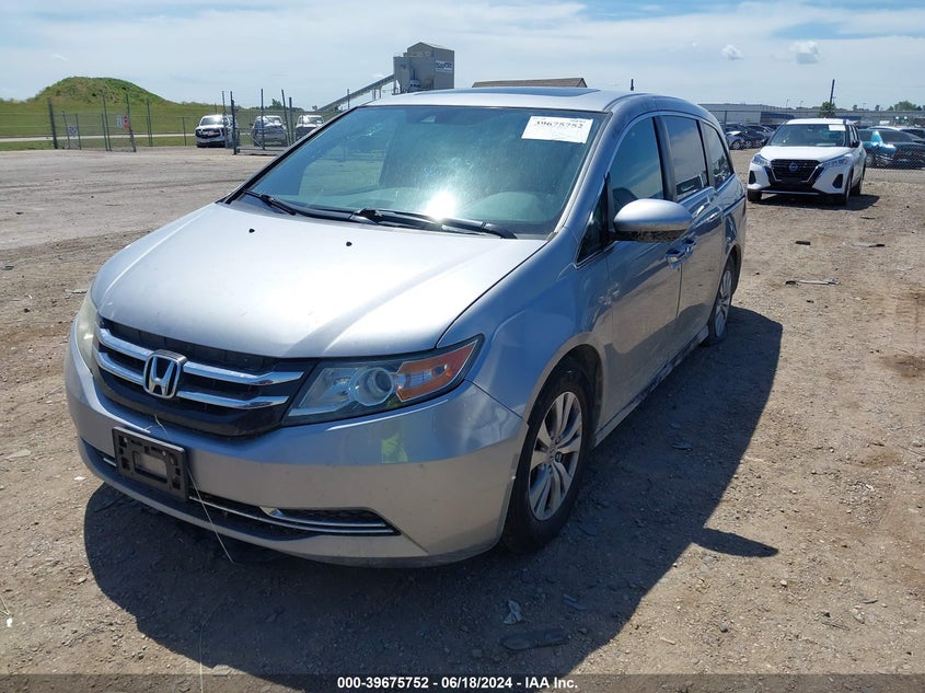 2016 HONDA ODYSSEY EX-L VIN: 5FNRL5H65GB056595