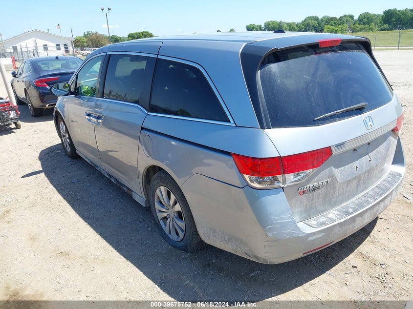 2016 HONDA ODYSSEY EX-L VIN: 5FNRL5H65GB056595