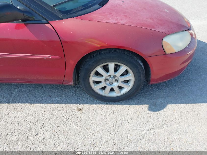 2003 Chrysler Sebring Gtc VIN: 1C3EL75T93N522260 Lot: 39675764