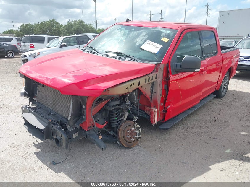 VIN 1FTEW1CP1LKD87718 2020 FORD F-150 XLT