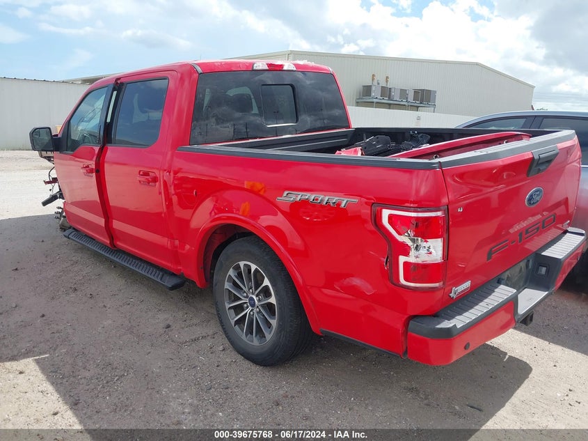 VIN 1FTEW1CP1LKD87718 2020 FORD F-150 XLT