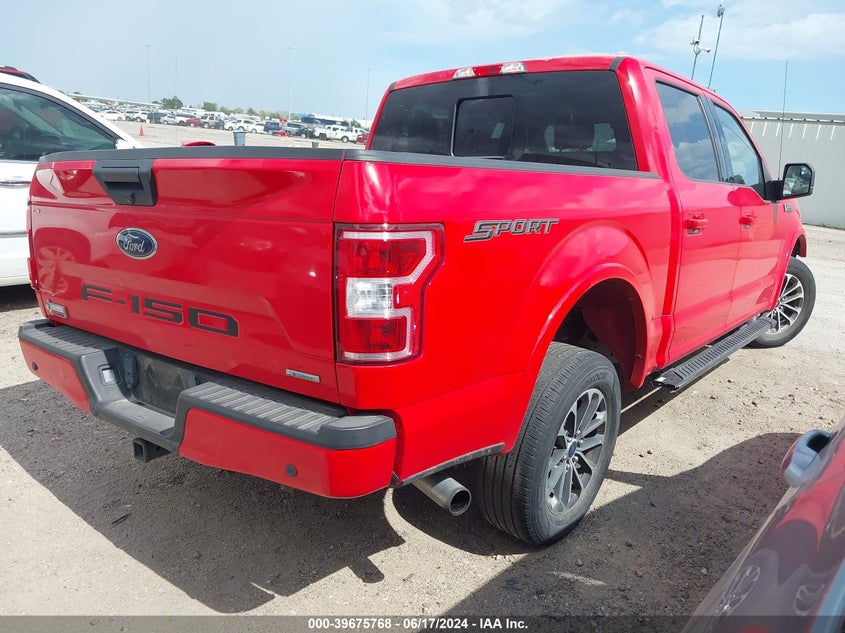VIN 1FTEW1CP1LKD87718 2020 FORD F-150 XLT