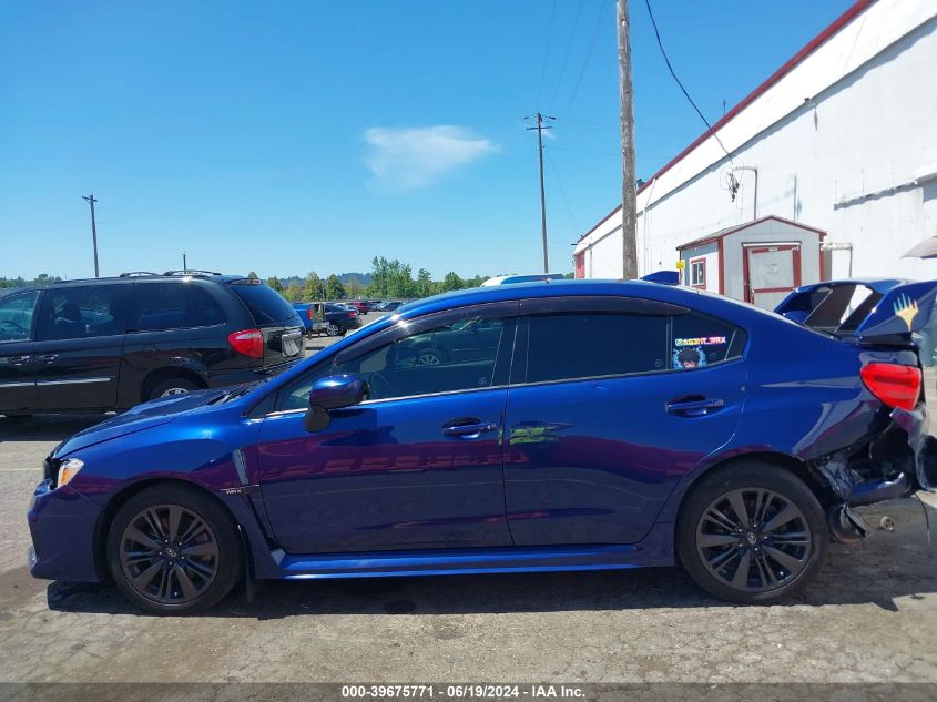 2018 Subaru Wrx VIN: JF1VA1A65J9807130 Lot: 39675771