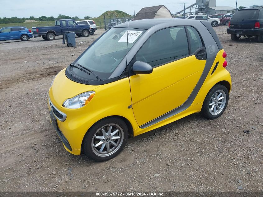 2015 Smart Fortwo Electric Drive Passion VIN: WMEEJ9AA0FK836047 Lot: 39675772