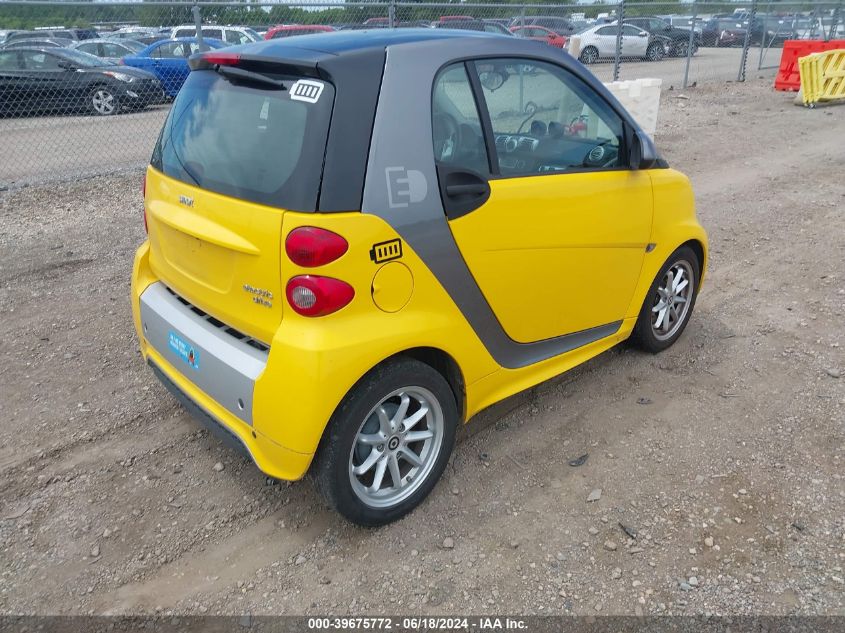 2015 Smart Fortwo Electric Drive Passion VIN: WMEEJ9AA0FK836047 Lot: 39675772