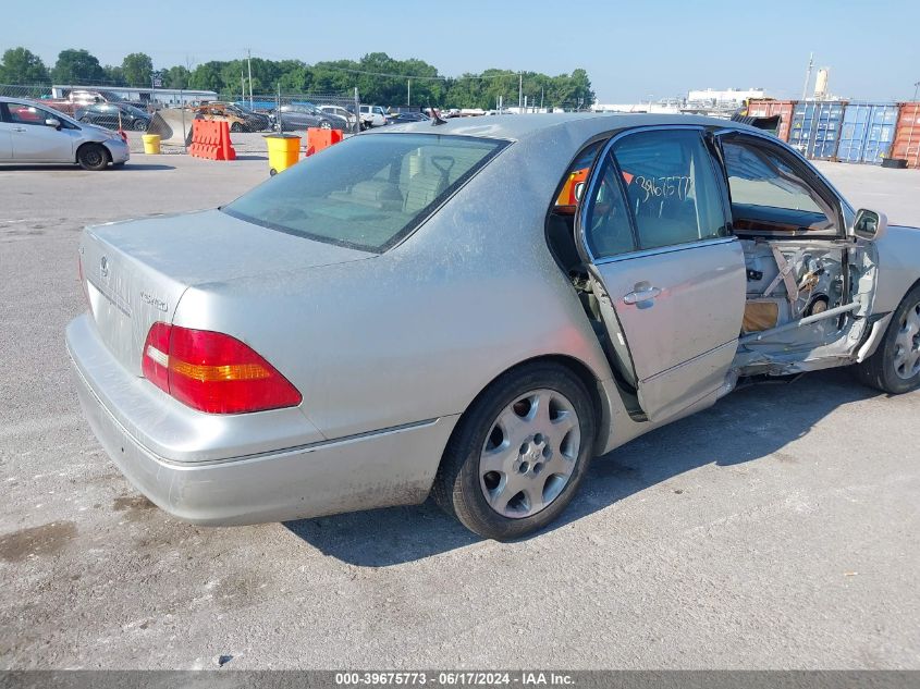 2003 Lexus Ls 430 VIN: JTHBN30F430108740 Lot: 39675773