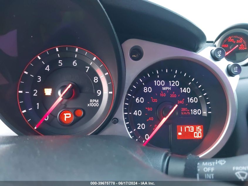 2010 Nissan 370Z VIN: JN1AZ4EH0AM501547 Lot: 39675778