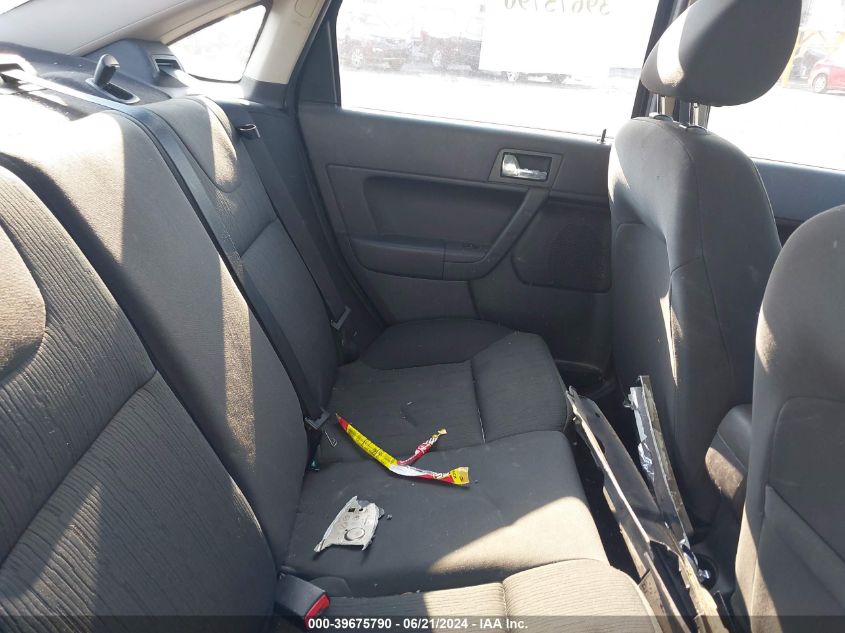 2008 Ford Focus Se/Sel/Ses VIN: 1FAHP35N18W167681 Lot: 39675790